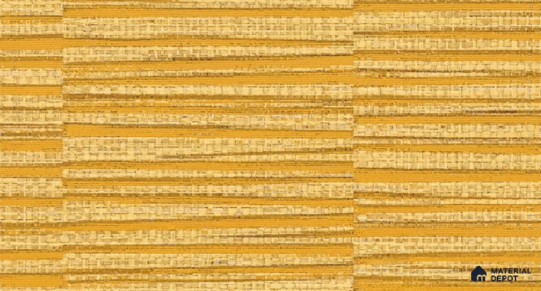 81283-3 | Mustard Gold Wood Slat Texture PVC Patterned Wallpaper - 5 Meter x 42 Inch, 57 Sq. Ft. (Min. 15% Wastage)