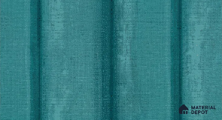 81286-4 | Teal Green Fluted Panel Wood PVC Patterned Wallpaper - 5 Meter x 42 Inch, 57 Sq. Ft. (Min. 15% Wastage)