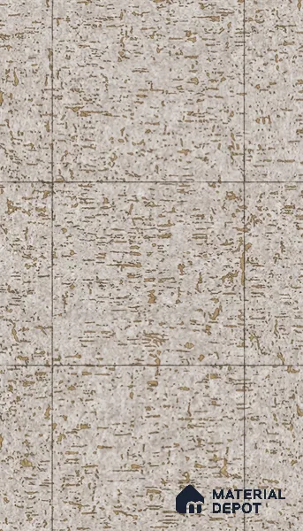 74018-3 | Grey Mottled Brick PVC Textured Wallpaper - 5 Meter x 42 Inch, 57 Sq. Ft. (Min. 15% Wastage)