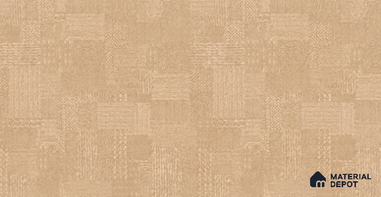 74021-2 | Beige Faint Damask PVC Textured Wallpaper - 5 Meter x 42 Inch, 57 Sq. Ft. (Min. 15% Wastage)