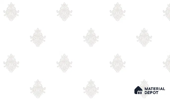 74024-1 | 5 Meter x 42 Inch PVC Damask Look Wallpaper - 57 Sq. Ft. | Minimum 15% wastage during installation