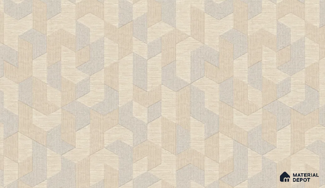 74027-2 | 5 Meter x 42 Inch PVC Patterned Look Wallpaper - 57 Sq. Ft. | Minimum 15% wastage during installation