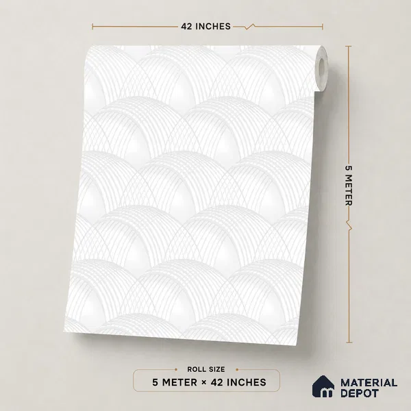 TC 702 | 5 Meter x 42 Inch  Patterned Look Wallpaper - 57 Sq. Ft.