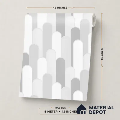TC 706 | 5 Meter x 42 Inch  Patterned Look Wallpaper - 57 Sq. Ft.