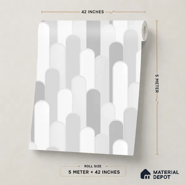 TC 706 | 5 Meter x 42 Inch Patterned Look Wallpaper - 57 Sq. Ft.