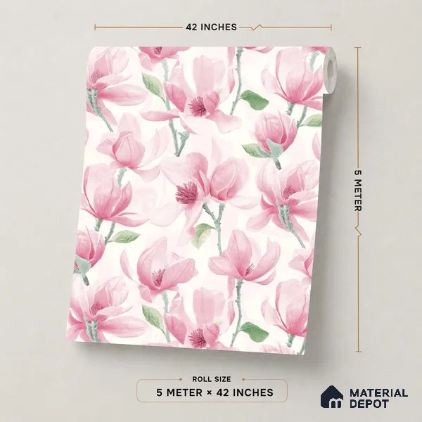 TC 710 | 5 Meter x 42 Inch Florals Look Wallpaper - 57 Sq. Ft.
