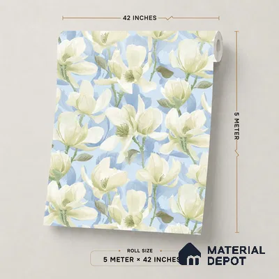 TC 711 | 5 Meter x 42 Inch  Florals Look Wallpaper - 57 Sq. Ft.