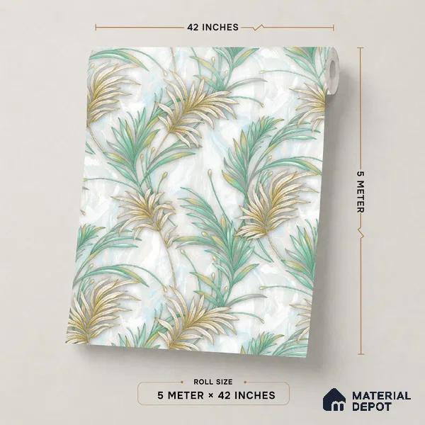 TC 731 | 5 Meter x 42 Inch Florals Look Wallpaper - 57 Sq. Ft.