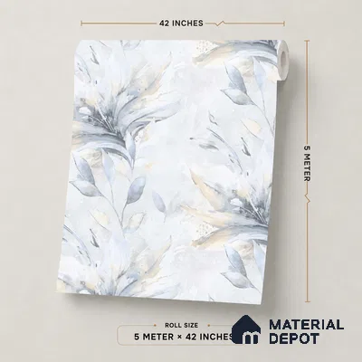 TC 791 | 5 Meter x 42 Inch  Florals Look Wallpaper - 57 Sq. Ft.
