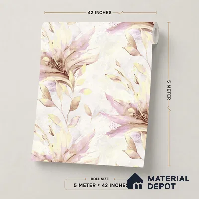 TC 792 | 5 Meter x 42 Inch  Florals Look Wallpaper - 57 Sq. Ft.