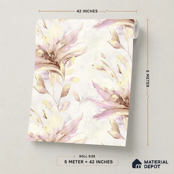 TC 792 | 5 Meter x 42 Inch Florals Look Wallpaper - 57 Sq. Ft.