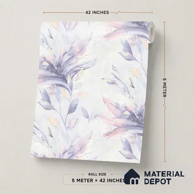 TC 793 | 5 Meter x 42 Inch  Florals Look Wallpaper - 57 Sq. Ft.