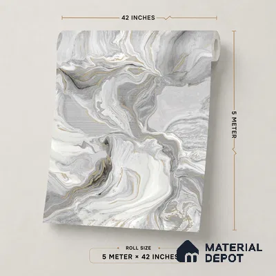 TC 780 | 5 Meter x 42 Inch  Abstract Look Wallpaper - 57 Sq. Ft.