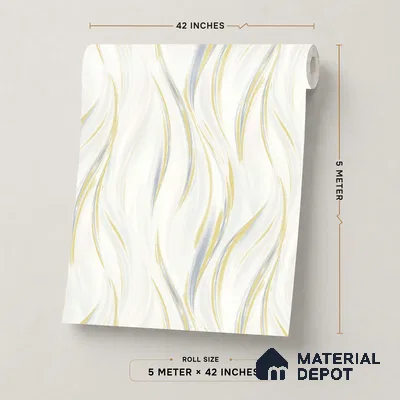 TC 786 | 5 Meter x 42 Inch  Abstract Look Wallpaper - 57 Sq. Ft.