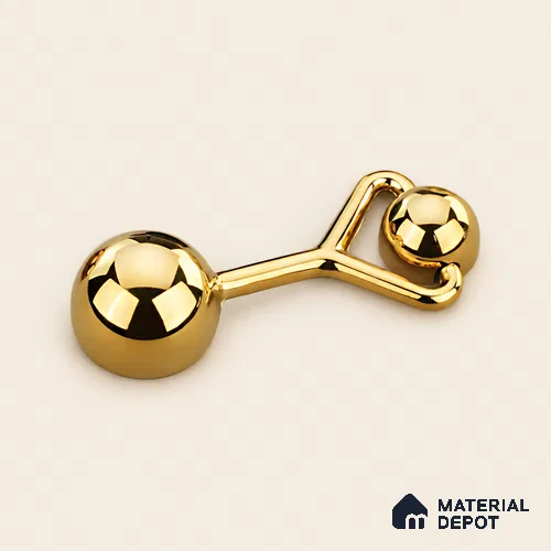 Ottr Zinc Kadi HA 00352 B PVD Gold Finish - Standard | 2 Years Warranty