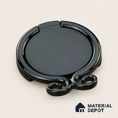 Ottr Zinc Kadi HA 00354 C Black Black Finish - Standard | 2 Years Warranty