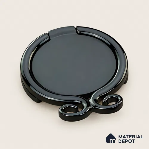 Ottr Zinc Kadi HA 00354 C Black Black Finish - Standard | 2 Years Warranty