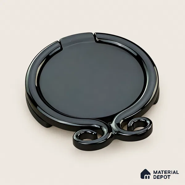 Ottr Zinc Kadi HA 00354 C Black Black Finish - Standard | 2 Years Warranty