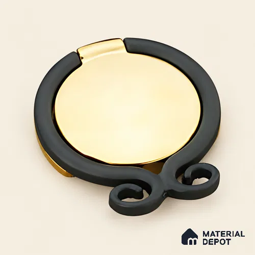 Ottr Zinc Kadi HA 00354 PVD Gold Black Finish - Standard | 2 Years Warranty