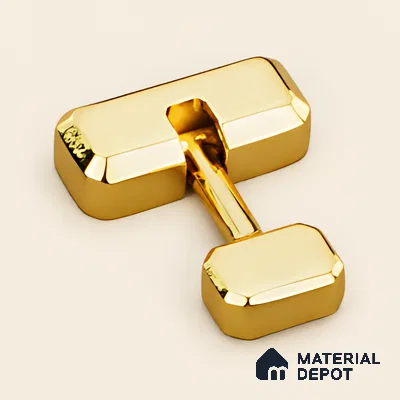 Ottr Zinc Kadi HA 00355 B Gold Finish - Standard | 2 Years Warranty