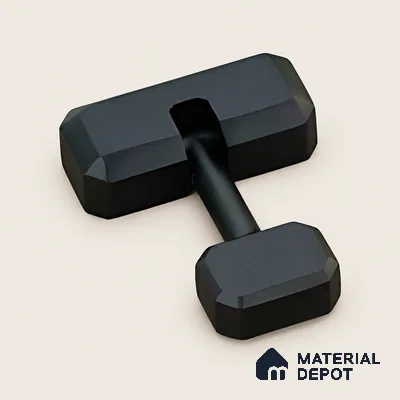 Ottr Zinc Kadi HA 00355 D Black Finish - Standard | 2 Years Warranty