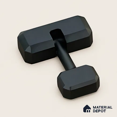 Ottr Zinc Kadi HA 00355 D Black Finish - Standard | 2 Years Warranty