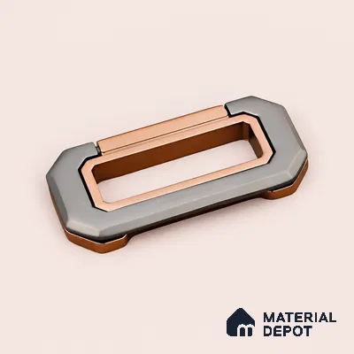 Ottr Zinc Kadi HA 00356 C Rose Gold Gold Black Finish - Standard | 2 Years Warranty