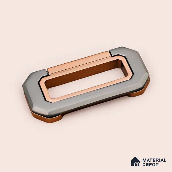 Ottr Zinc Kadi HA 00356 C Rose Gold Gold Black Finish - Standard | 2 Years Warranty