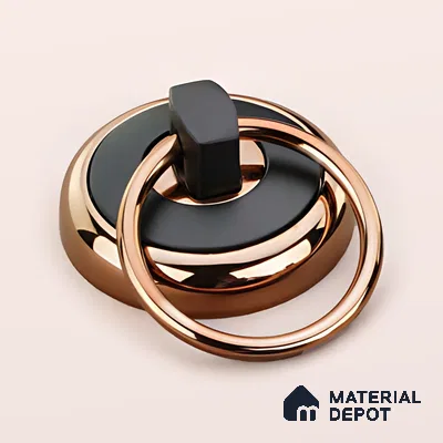 Ottr Zinc Kadi HA 00359 B Rose Gold Black Finish - Standard | 2 Years Warranty