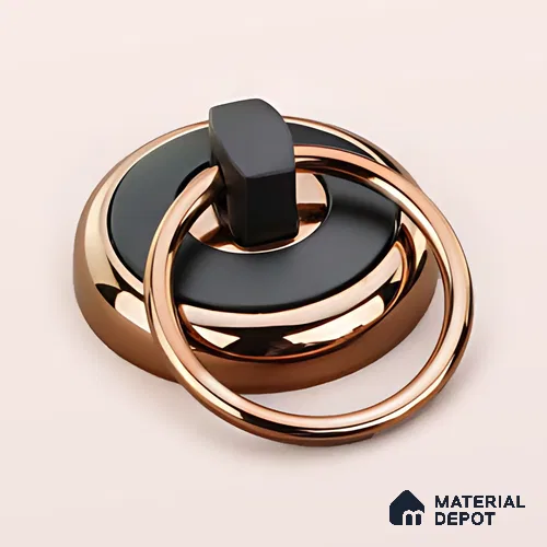 Ottr Zinc Kadi HA 00359 B Rose Gold Black Finish - Standard | 2 Years Warranty