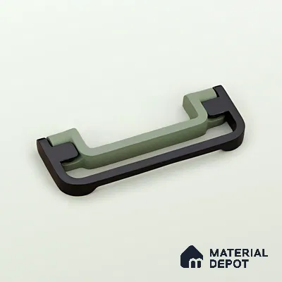 Ottr Zinc Kadi HA 00360 F Green Black Finish - Big | 2 Years Warranty