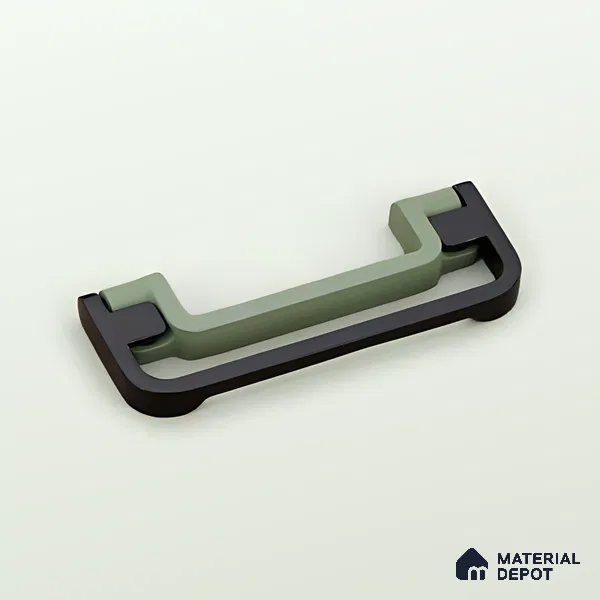 Ottr Zinc Kadi HA 00360 F Green Black Finish - Big | 2 Years Warranty