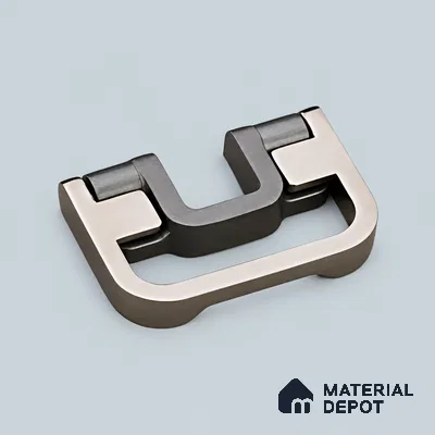 Ottr Zinc Kadi HA 00360 G Gunmetal Black Steel Grey Finish - Small | 2 Years Warranty