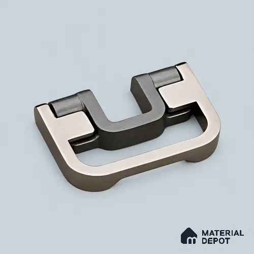 Ottr Zinc Kadi HA 00360 G Gunmetal Black Steel Grey Finish - Small | 2 Years Warranty