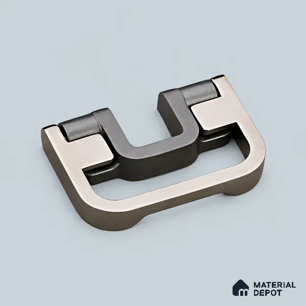 Ottr Zinc Kadi HA 00360 H Gunmetal Black Steel Grey Finish - Big | 2 Years Warranty
