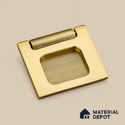 Ottr Zinc Kadi HA 00361 E Antique Brass Gold Finish - Small | 2 Years Warranty