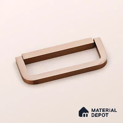 Ottr Stainless Steel Kadi HA 00364 D Rose Gold Finish - 4in | 2 Years Warranty