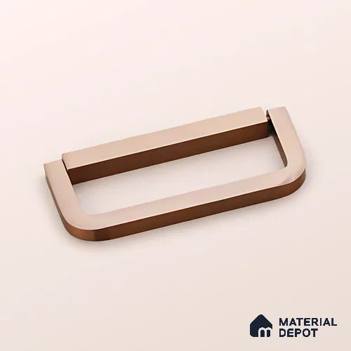 Ottr Stainless Steel Kadi HA 00364 D Rose Gold Finish - 4in | 2 Years Warranty