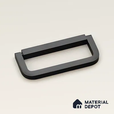 Ottr Stainless Steel Kadi HA 00364 E Black Finish - 3in | 2 Years Warranty