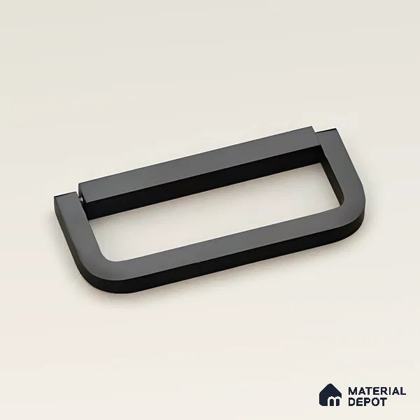 Ottr Stainless Steel Kadi HA 00364 E Black Finish - 3in | 2 Years Warranty