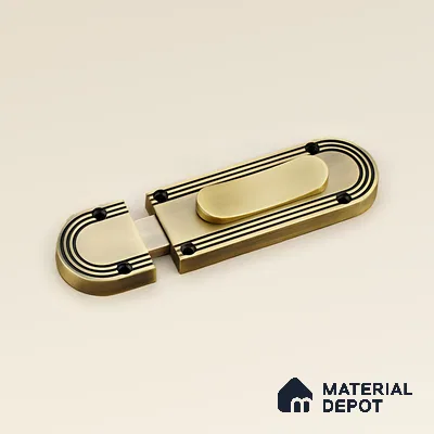 Ottr Zinc Baby Latch HA 00367 B Antique Brass Finish - Standard | 2 Years Warranty