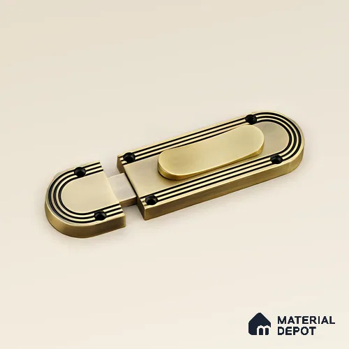 Ottr Zinc Baby Latch HA 00367 B Antique Brass Finish - Standard | 2 Years Warranty