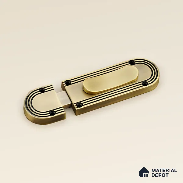 Ottr Zinc Baby Latch HA 00367 B Antique Brass Finish - Standard | 2 Years Warranty