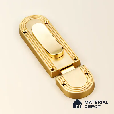 Ottr Zinc Baby Latch HA 00367 D Gold Finish - Standard | 2 Years Warranty