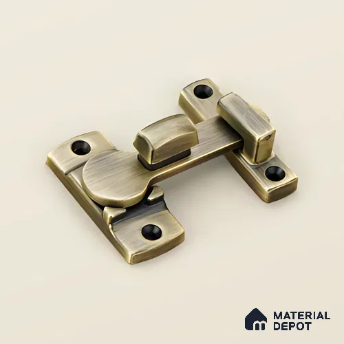Ottr Zinc Baby Latch HA 00368 B Antique Brass Finish - Standard | 2 Years Warranty