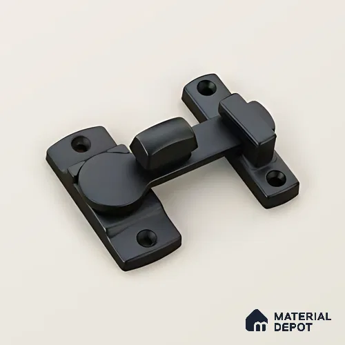 Ottr Zinc Baby Latch HA 00368 D Black Finish - Standard | 2 Years Warranty