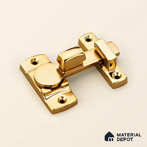 Ottr Zinc Baby Latch HA 00368 E Gold Finish - Standard | 2 Years Warranty