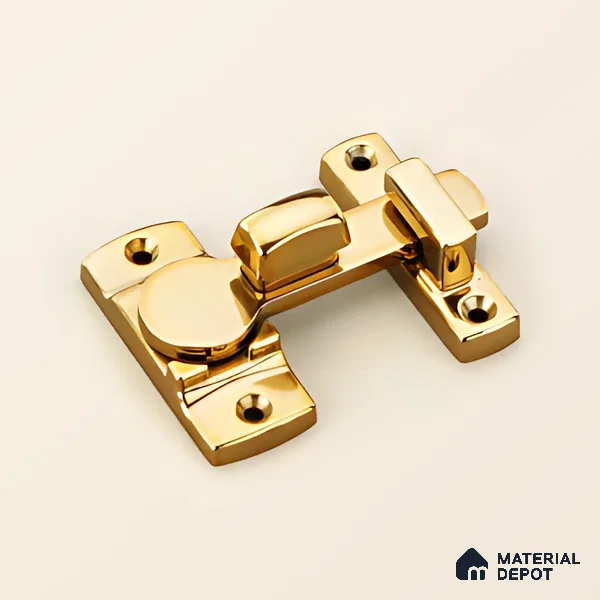 Ottr Zinc Baby Latch HA 00368 E Gold Finish - Standard | 2 Years Warranty