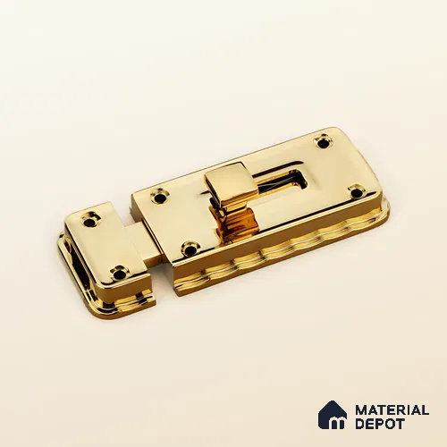Ottr Zinc Baby Latch HA 00371 PVD Gold Finish - Standard | 2 Years Warranty