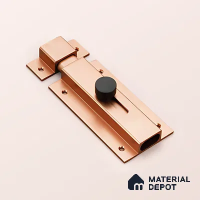 Ottr Aluminium Baby Latch HA 00373 B Rose Gold Finish - Standard | 2 Years Warranty